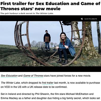 First trailer for Sex Education and Game of Thrones stars' new movie